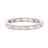 French Cut Baguette Diamond Eternity Band
