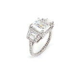 Platinum and Diamond Engagement Ring