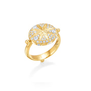Temple St. Clair 18K Yellow Gold Diamond Sorcerer Ring