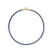 Temple St Clair Blue Leather cord necklace