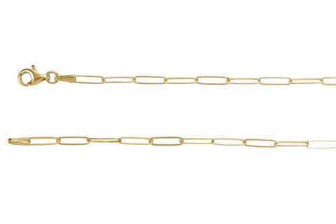 14k Yellow Gold Link Necklace