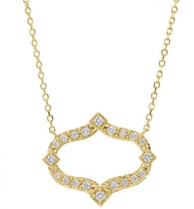 Gumuchian 18K Yellow Gold Diamond Pendant Necklace