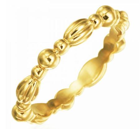 Gumuchian 18K Yellow Gold Stackable Ring
